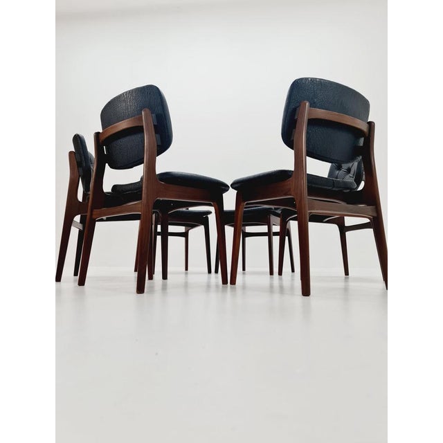 Danish Teak Dining Chairs, 1960s, Set of 6 For Sale - Image 9 of 11