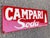 Metal Campari Sign in Enameled Metal For Sale - Image 7 of 8