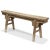 Antique Elm Bench, 1800s For Sale - Image 5 of 5
