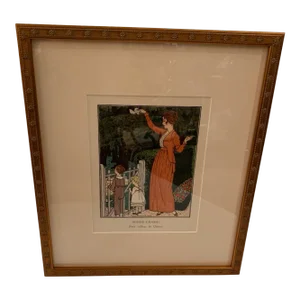 Gazette Du Bon Ton Illustration Print