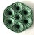 No. 9689 Majolica Oyster & Seafood Service from Sarreguemines, France, 1930s, Set of 13 For Sale - Image 3 of 14