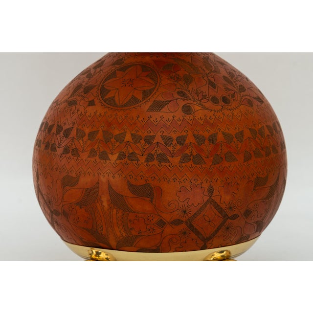 1920s Art Deco Table Lamp with Fabric Shade, 1920s For Sale - Image 5 of 18