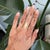 A dramatic 5.12-carat Ethiopian opal cabochon flashes with a full play of colour across this solid 14K yellow gold ring,...