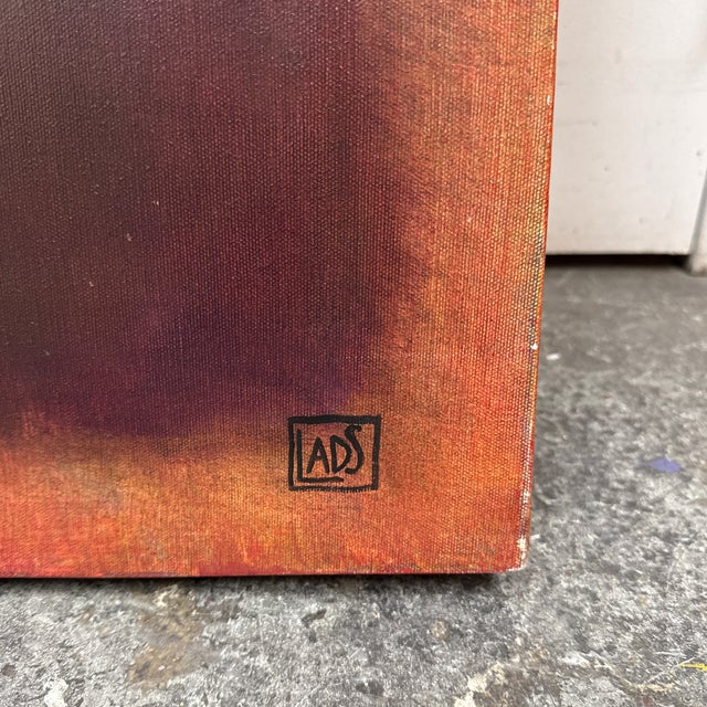Late 20th Century Lads "Rothko" Abstract Canvas Painting For Sale - Image 5 of 12
