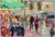 Leroy Neiman 1980s Cafe de la Paix Print, LeRoy Neiman For Sale - Image 4 of 7
