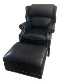 Example of Hancock and Moore Chair and Ottoman Sets