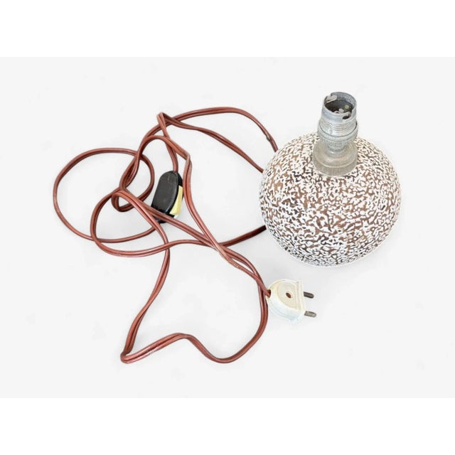 Jean Besnard, French Art Deco, Ceramic, Table Lamp, France, 1960s For Sale - Image 10 of 10