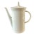 Vintage Rosenthal Lienar Berlin Coffee Pot– Midcentury White China – 1960s MidMod German Porcelain For Sale