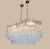 DUTIES FREE An exceptional Italian Murano chandelier composed of 72 stunning clear glass tubes arranged in an elegant...