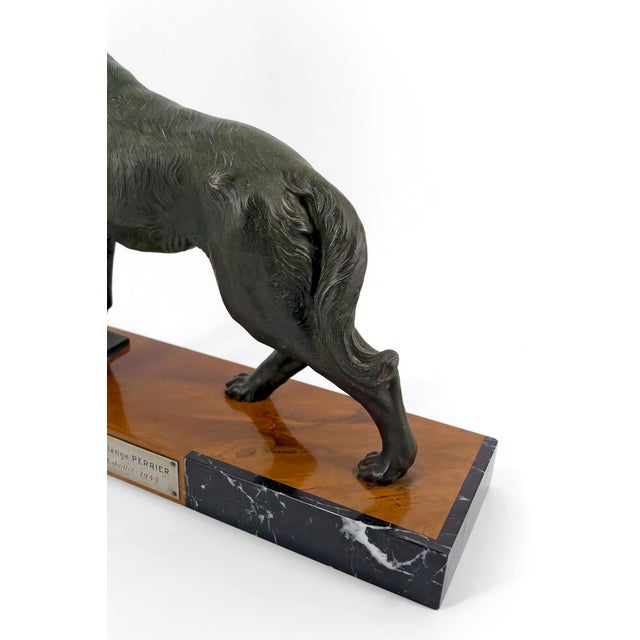 German Shepherd Trophy for the Perrier Challenge, France, 1942 For Sale - Image 14 of 18