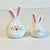 Vintage Whimsical Modern Ceramic Bunny Salt & Pepper Shakers - A Pair - Easter For Sale - Image 10 of 12