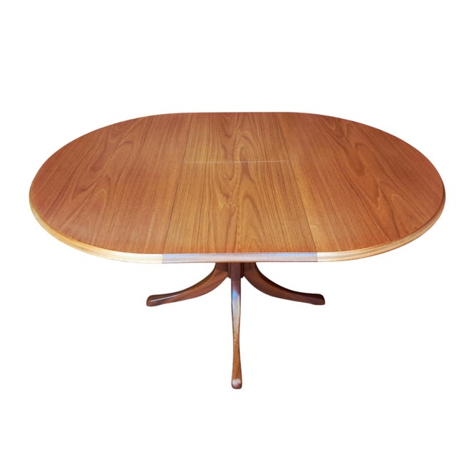 Mid-Century Modern Extending Dining Table and Chairs in Teak, 1970s, Set of 5 For Sale - Image 14 of 18