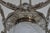 Silver Degue French Art Deco Chandelier 1930s - 5 Geometric Frosted Glass Shades For Sale - Image 8 of 11