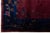 Burgundy Antique Chinese Art Deco Rug in Deep Burgundy Plum With Floral & Bird Border For Sale - Image 8 of 12