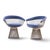 Mid-Century Modern Warren Platner for Knoll Mid Century Dining Chairs - Pair For Sale - Image 3 of 12