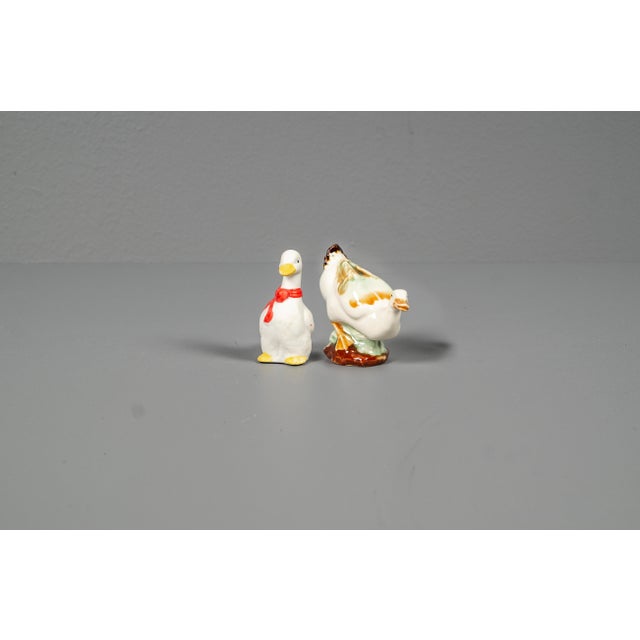 Mid-Century Modern Hand-Painted Porcelain Ducks, 1970s, Set of 2 For Sale - Image 3 of 8