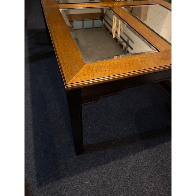 1970s Thomasville Embassy Collection Dining Table W/Leaves and Pads (Part of Set) For Sale - Image 12 of 14