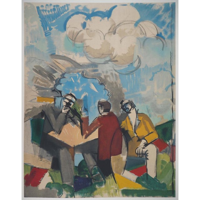 Roger De La Fresnaye, After the Parade, Lithograph For Sale - Image 7 of 7