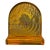 Art Nouveau Baccarat French Crystal Desk Clock For Sale - Image 3 of 3
