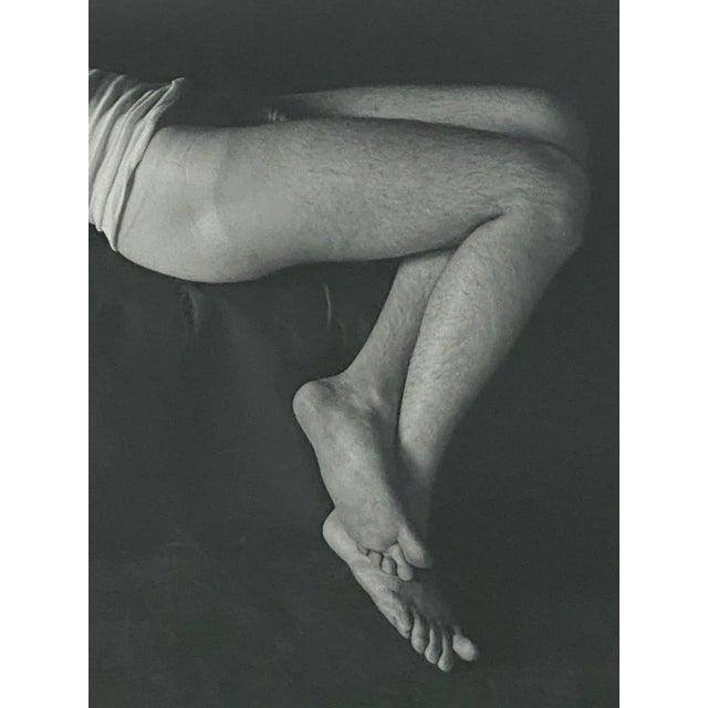 Vintage Judy Dater Photograph of a Reclining Male For Sale - Image 4 of 5