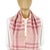 English Burberry Children Pink Plaid 100% Cashmere Small Scarf For Sale - Image 3 of 7