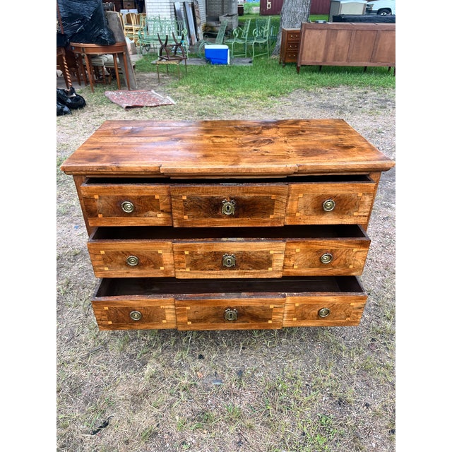 French 18th Century Louis XVI Walnut Chest of Drawers For Sale - Image 11 of 12