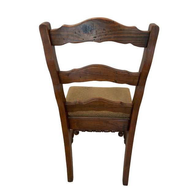 Lexington Furniture Mid-Century Young-Hinkle Pine Side Chair, Americana Rustic Boys' Bedroom Chair For Sale - Image 4 of 8