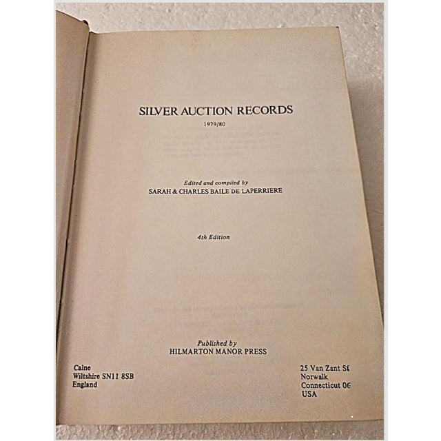 American Silver Auction Records Results Book Baile De Laperriere 1979 1980 Bonhams Sothebys For Sale - Image 3 of 7
