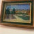 The handwritten text on the back of the artwork indicates the scene depicted is related to Place des Vosges in France.It...