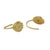 Oro 18k Gold Diamond Hook Earrings, A Pair For Sale In New York - Image 6 of 8