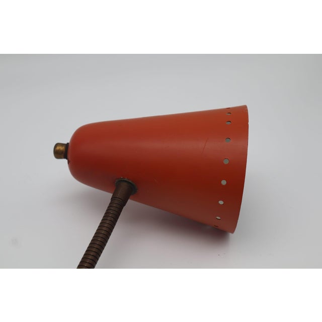 Mid-Century Modern Vintage Wall Lamp by H. Th. J. A. Busquet for Hala, 1960s For Sale - Image 3 of 6