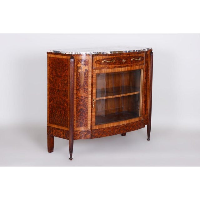Art Deco Mahogany, Marble and Bronze Buffet by Paul Follot, France, 1920s For Sale - Image 9 of 18