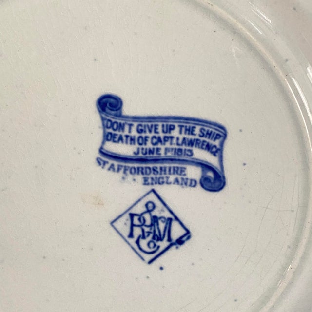 The Maker's Mark: The backstamp featuring the diamond R&M logo confirms it was manufactured in Staffordshire, England by...