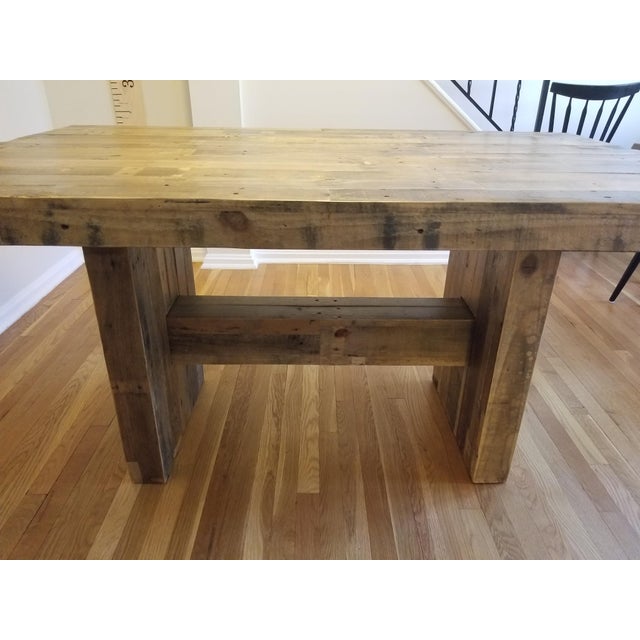 West Elm Emmerson 62" Reclaimed Pine Dining Table | Chairish