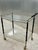 Mid-Century Hollywood Regency Faux Bamboo and Brass Two-Tier Drinks Trolley. For Sale - Image 12 of 12