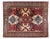 Wool Rug with Caucasian Kazak Pattern For Sale - Image 3 of 3