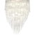 Contemporary Italian Murano Glass Chandelier with Clear Tronchi Elements by Simoeng for Simoeng For Sale - Image 3 of 7
