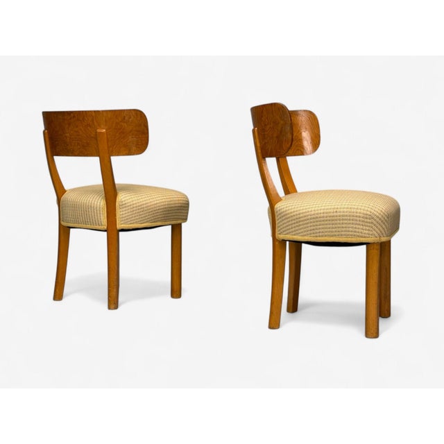 Axel Einar Hjorth, Nordiska Kompaniet, Birch, Birka Chairs, Sweden, 1930s - Set of 6 For Sale - Image 11 of 15
