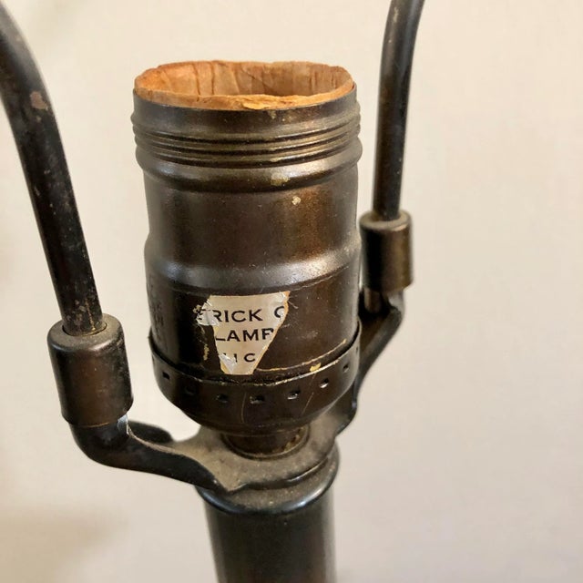 Vintage Frederick Cooper Wood Urn Table Lamps- a Pair For Sale In Buffalo - Image 6 of 6