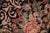 Elegant Shabby Chic Pak-Persian Black/Rust Wool Rug - 8'1'' X 10'3'' For Sale In New York - Image 6 of 9