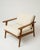 1990s MCM Lounge Chair in Boucle Pearl Fabric For Sale - Image 11 of 11