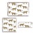 White & Gold Cheetah Lucite Tray For Sale In Chicago - Image 6 of 7