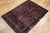 Textile Antique Persian Sarouk Area Rug, Hand-Knotted Wool, Allover Floral Pattern, 3x5, Red & Navy For Sale - Image 7 of 16