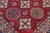 Shabby Chic Southwestern Kazak Rustic Red/Beige Wool Rug - 4'1''x6'0'' For Sale - Image 3 of 10