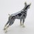 Metal Vintage Italian Handmade Sterling Silver 925 Boxer Dog Figurine Large Solid Figurine Miniature Sculpture For Sale - Image 7 of 10