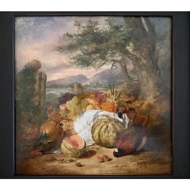 Still Life - Original Oil on Board by E. Ladell - 1870 ca. 1870 ca. For Sale - Image 3 of 6