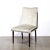 Mid-Century Modern Ebonized Walnut & Platinum Velvet Side Chair For Sale - Image 11 of 11