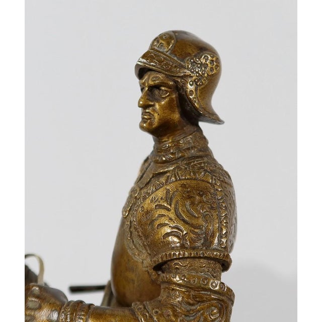 After Verrocchio, Le Colleone, Late 1800s, Bronze For Sale - Image 9 of 18