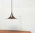 Mid-Century Modern Space Age Danish Brown Semi Pendant Lamp by Claus Bonderup and Torsten Thorup for Fog & Mørup, 1960s For Sale - Image 9 of 18