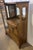 Victorian Antique American Victorian Oak Side-by-Side Curio Cabinet, C. 1895 For Sale - Image 3 of 9